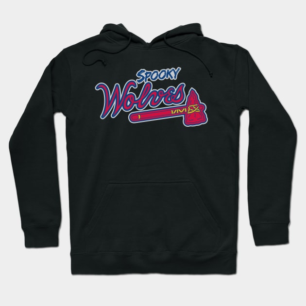 Spooky Wolves (baseball) Hoodie by SpookyWolves